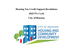 Tax Credit Support Resolutions