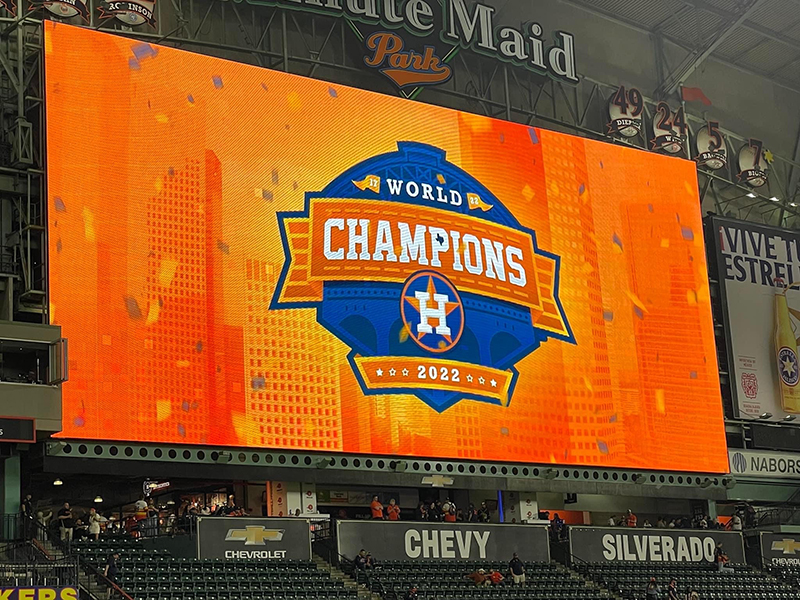 Houston Astros are the 2022 World Series Champions