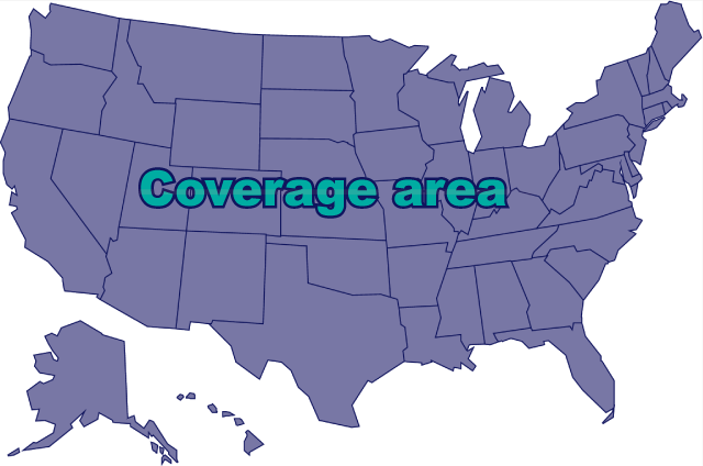 Coverage Area US