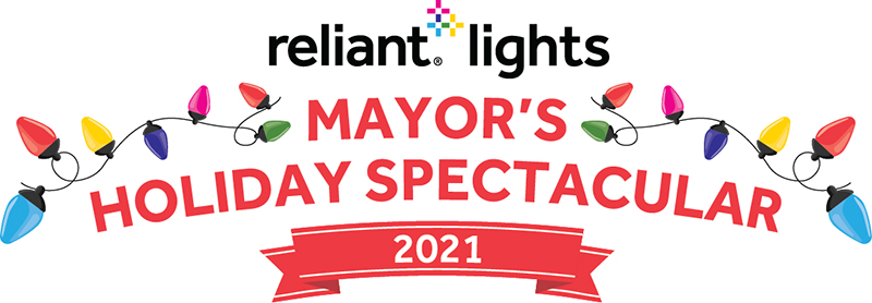 2021 Logo - Reliant Lights Mayor's Holiday Spectacular