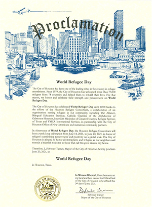World Refugee Day 2021 Proclamation