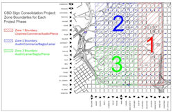Downtown Parking Zone Map