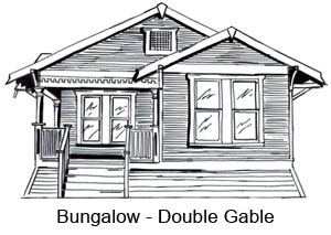 Bungalow -  Double Gable
