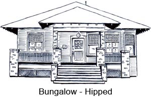 Bungalow - Hipped
