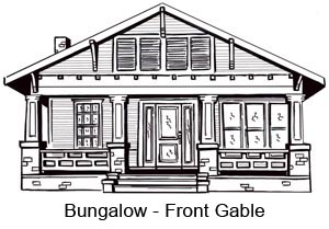 Bungalow - Front Gable