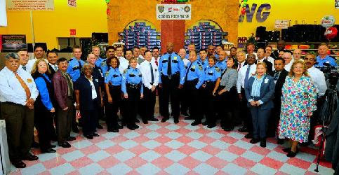 Houston Police Chief Charles A. McClelland, Jr. and other members of the Houston Police Department today (Nov. 29) announced the kickoff of HPD's 25th Annual "Comida" Food Drive