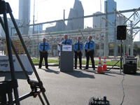 Houston Police Department and CenterPoint Energy announcment