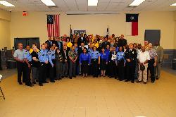 PACA Members with Chief, HPD Personnel