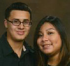 victim Anthony Contreras and Elizabeth Mayorga