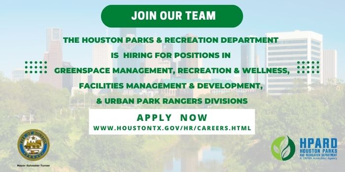 Parks Department is Hiring