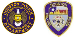Combined Police and Fire Department Logos