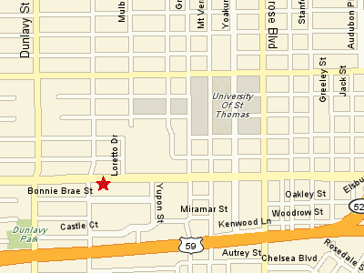 Map to 1531 Richmond