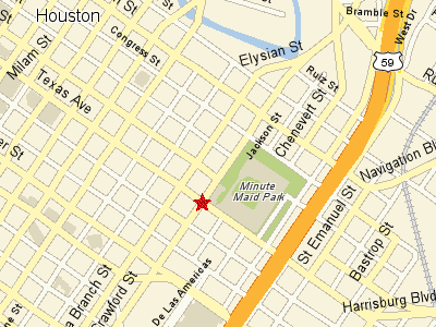 Map to 501 Crawford