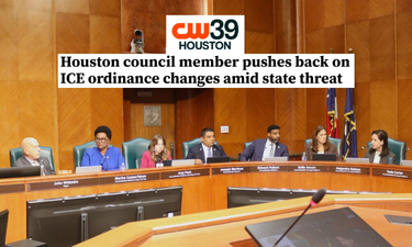 Houston council member pushes back on ICE ordinance changes amid state threat
