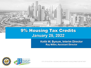Housing Tax Credit Presentation