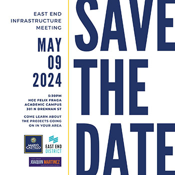 East End Meeting Save the Date - English