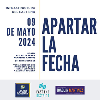 East End Meeting Save the Date - Spanish