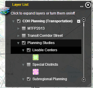 Layer List