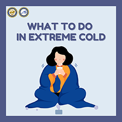 What to do in extreme cold