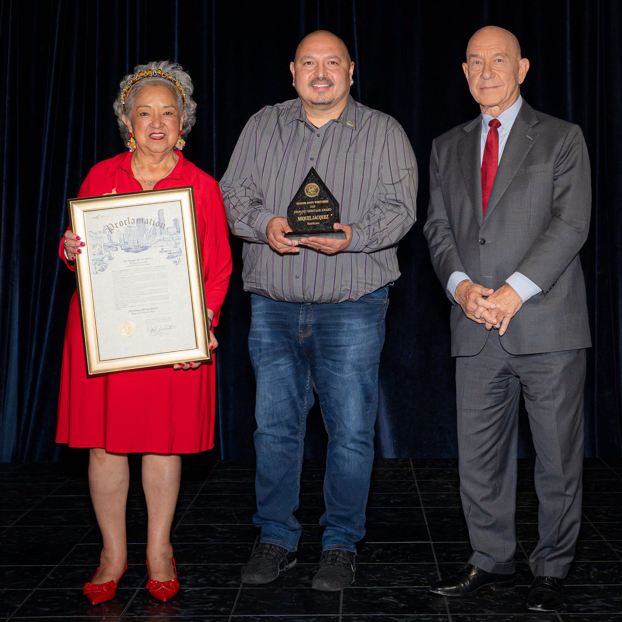 Miguel Jacquez, Mayor's Healthcare Award