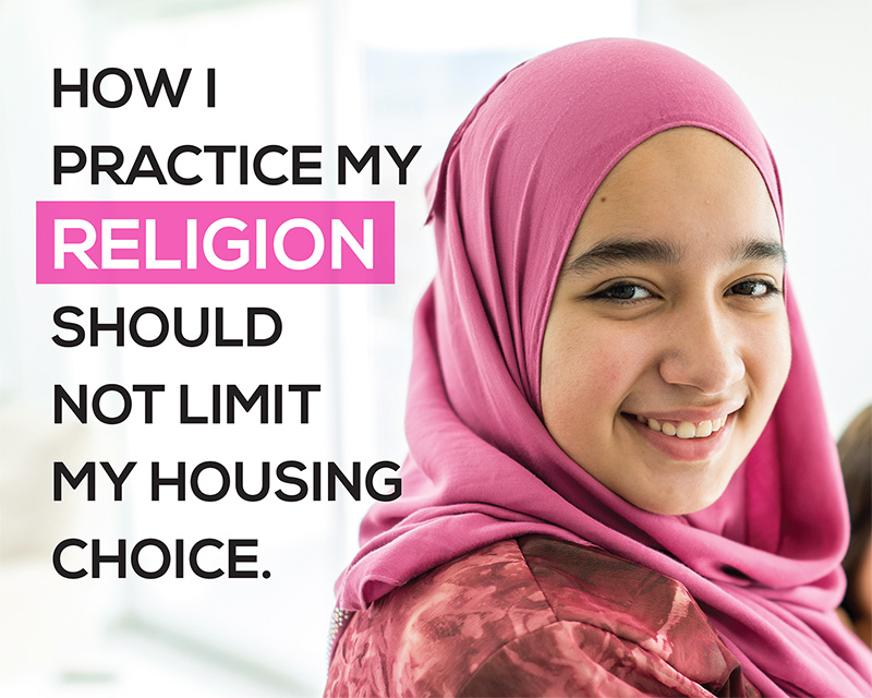 How I practice my religion should not limit my housing choice