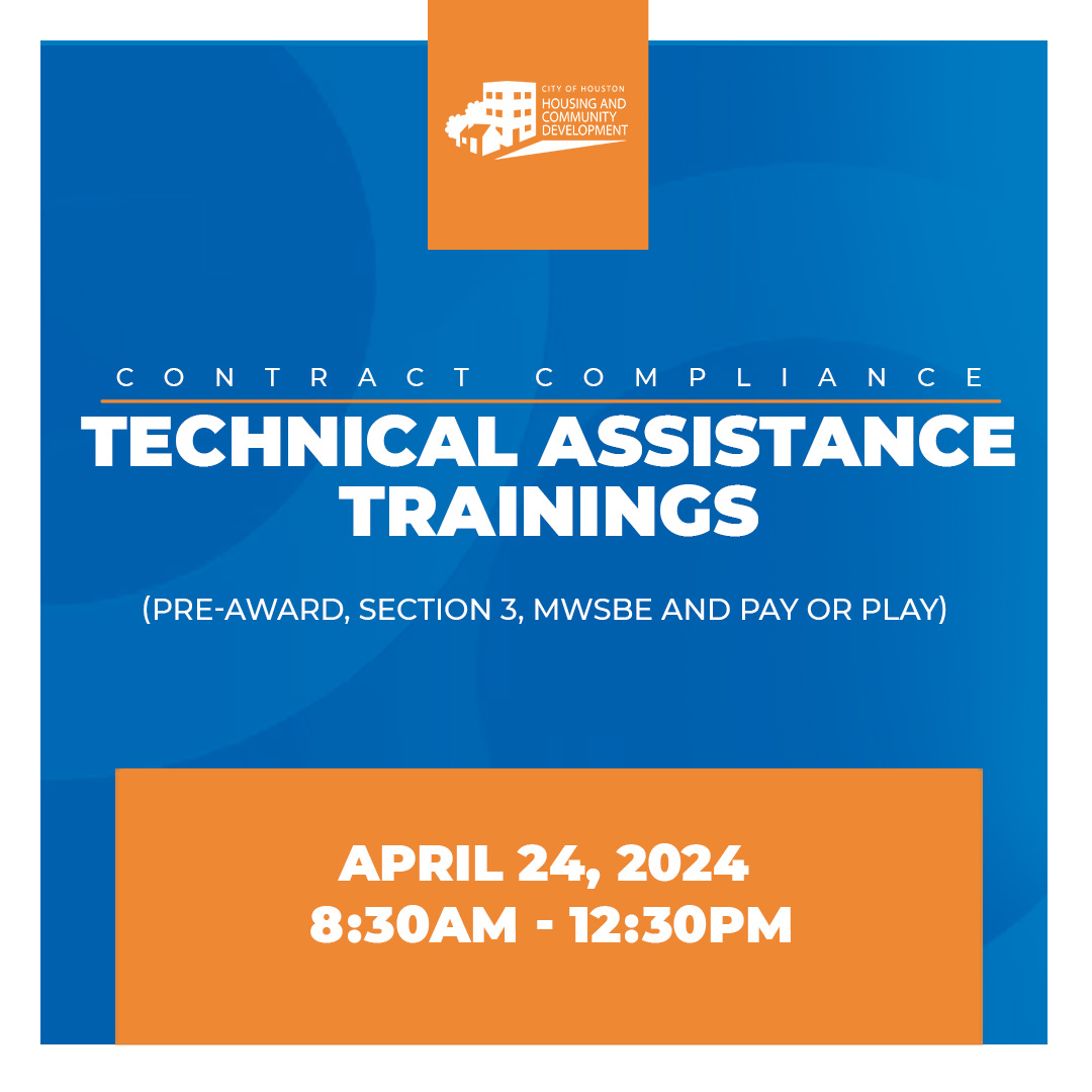 Technical Assistance Trainings