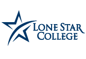 A picture of the LoneStar College logo
