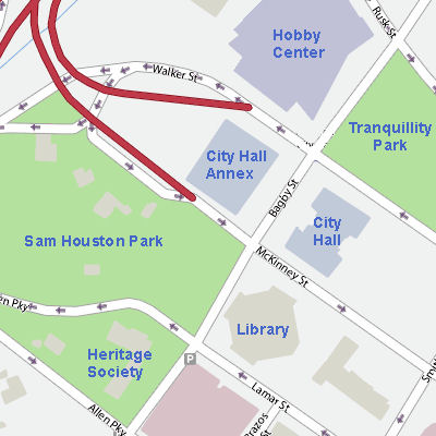 Map to City Hall