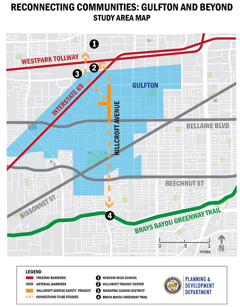 Gulfton Map