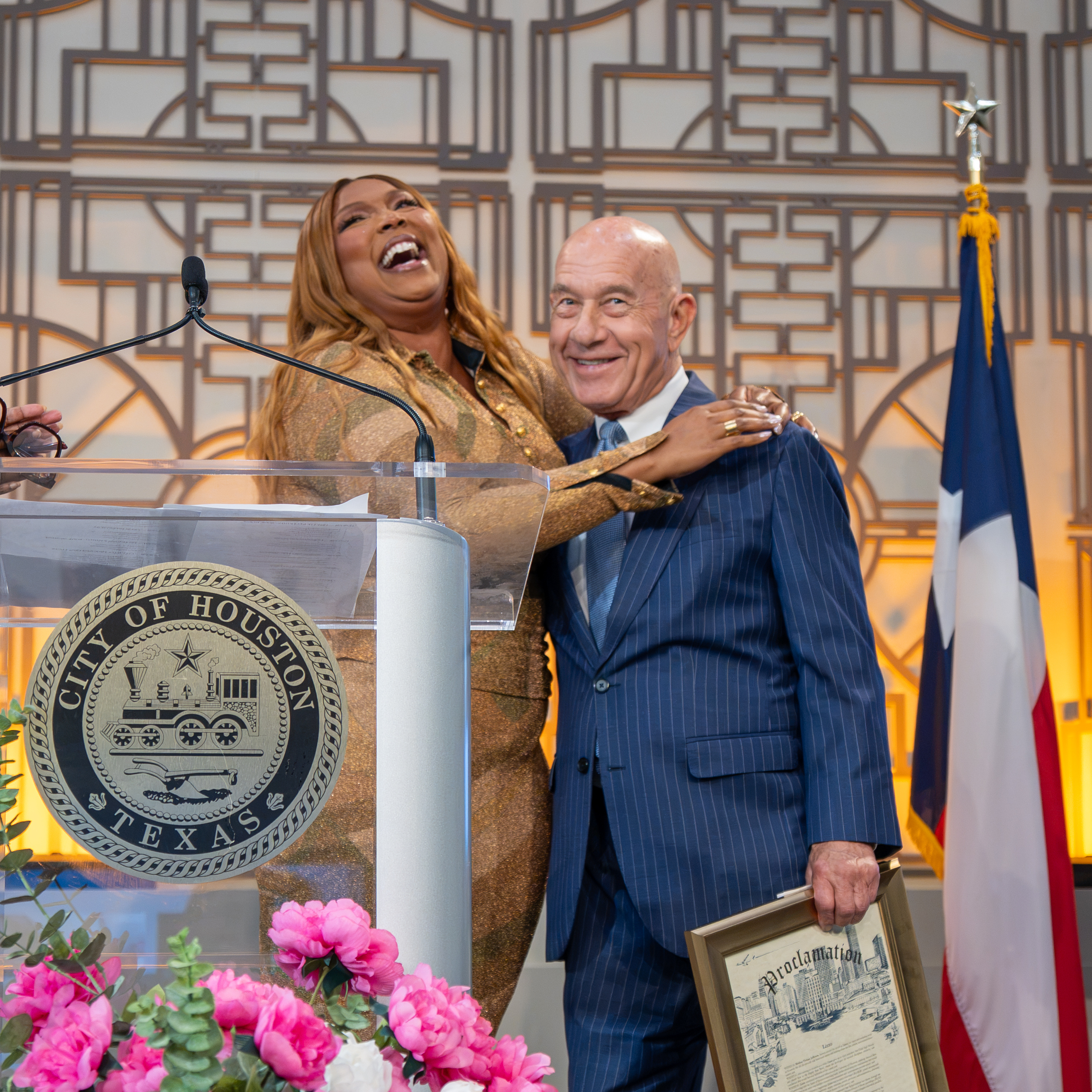 Mayor Whitmire Announces Lizzo