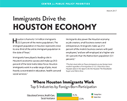 Economic Contributions of Immigrants in Houston