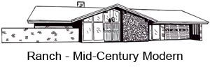 Ranch - Midcentury Modern
