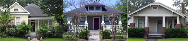 Contributing structures within historic districts