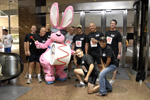 winning team & energizer bunny