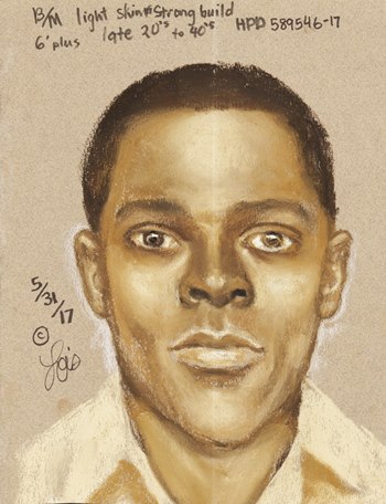 Composite sketch of the suspect