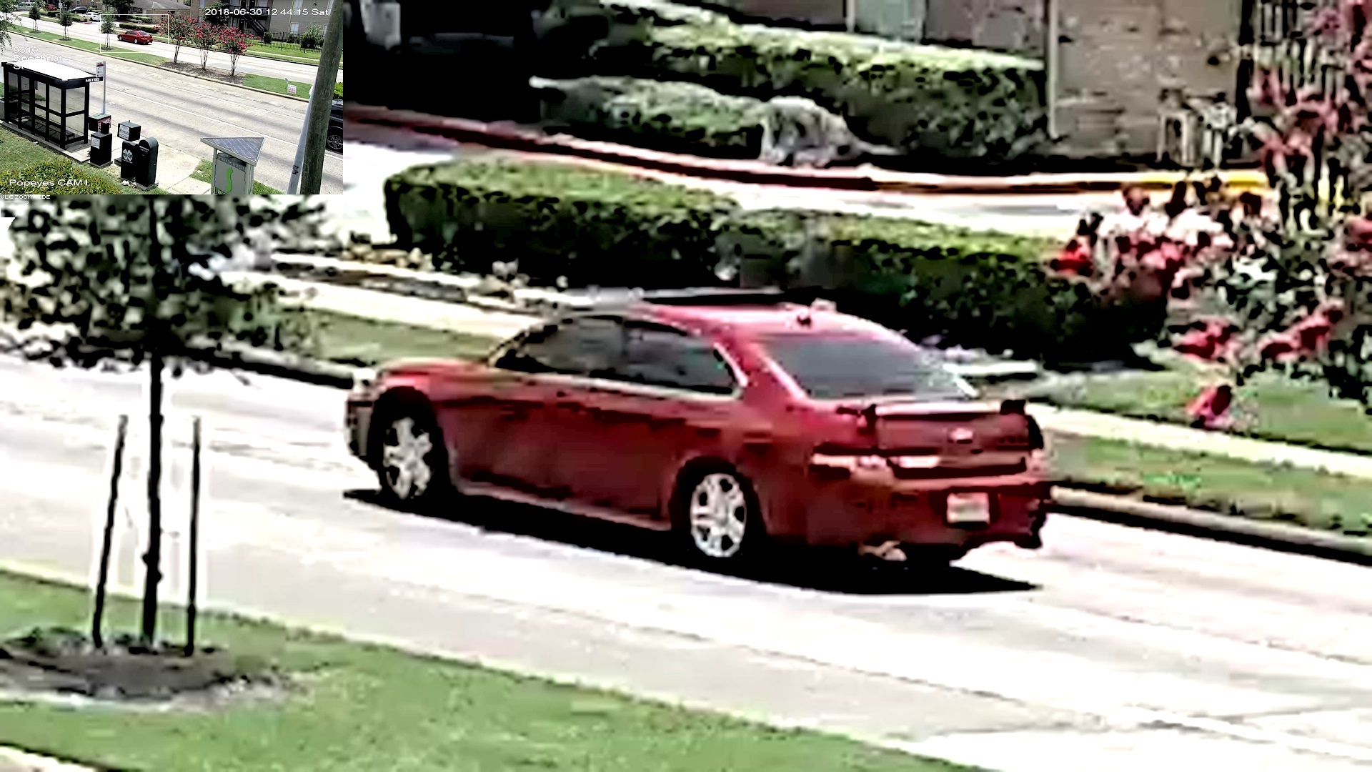 Suspect vehicle