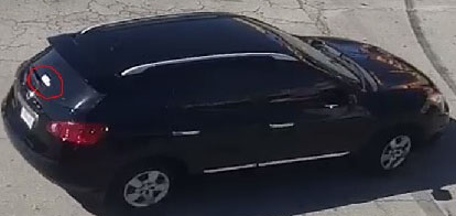 Wanted Suspect Vehicle