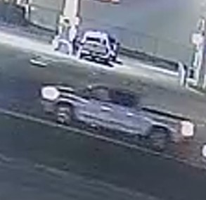 Surveillance photo of the suspect vehicle